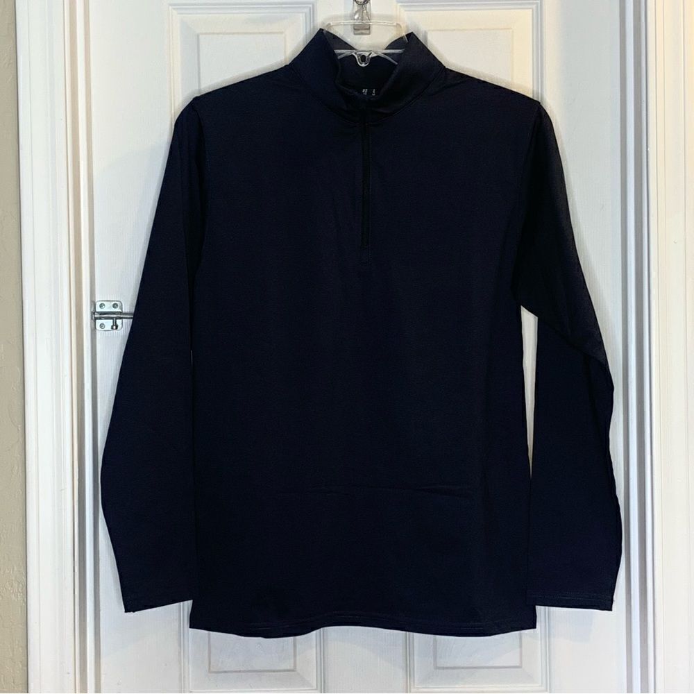 TACVASEN Navy 1/4 Zip Pullover Size Small